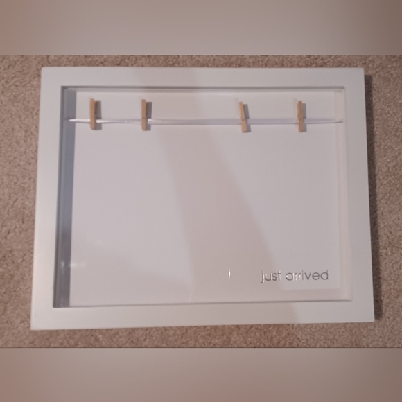 "Just Arrived" baby/nursery decor frame - Picture 4 of 4